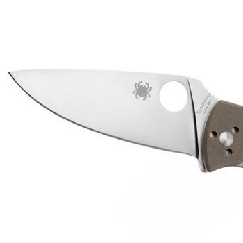 C122GBNM4P-Couteau pliant Spyderco "Tenacious" G10 marron