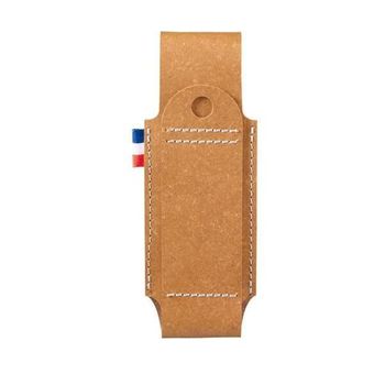 OPI25501 Opinel Etui aus regeneriertem Leder braun