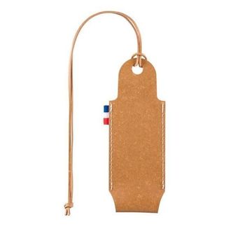 OPI31007 Opinel brown regenerated leather sheath case