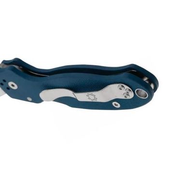 SPY C223GPCBL Klappmesser Spyderco Para 3 G10 blau