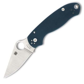 SPY C223GPCBL Klappmesser Spyderco Para 3 G10 blau