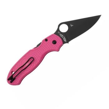 SPY C223PPNBK Spyderco Para 3 folding knife pink