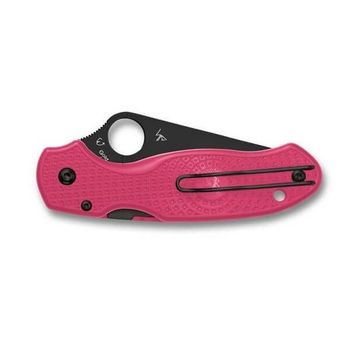 SPY C223PPNBK Spyderco Para 3 folding knife pink