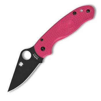 SPY C223PPNBK Spyderco Para 3 folding knife pink