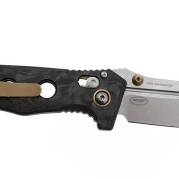 BEN273-03 Benchmade Mini Adamas marbled carbon folding knife