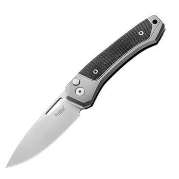 TW.GYGBK Lionsteel ‘TWAIN’ Folding Knife Titanium grey/G10