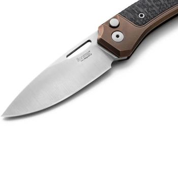 TW.BRCF Lionsteel Klappmesser „TWAIN“ Titanium Bronze/Kohlefaser