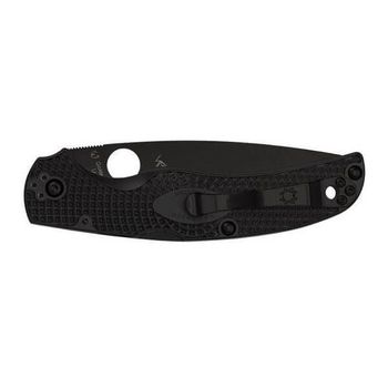 SPY-C244SBBK Klappmesser gezahnt Spyderco Native Chief Griff FRN