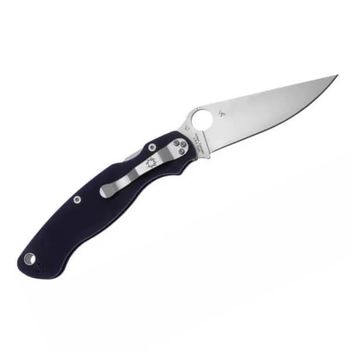 C36GPDBL2 Spyderco Military 2 G10 folding knife