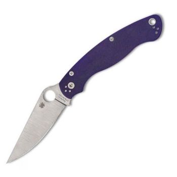 C36GPDBL2 Spyderco Military 2 G10 folding knife