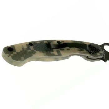 C36GPCMOBK Spyderco Military G10 camouflage folding knife