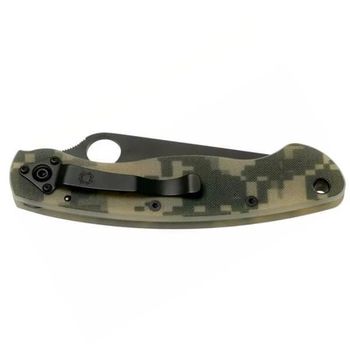 C36GPCMOBK Spyderco Military G10 camouflage folding knife