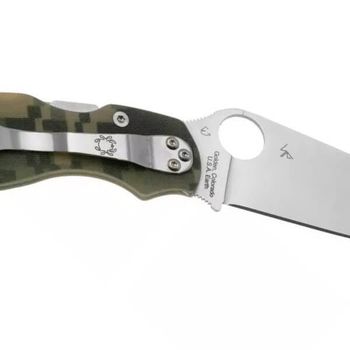 C36GPCMO2 Spyderco Military 2 G10 camo folding knife