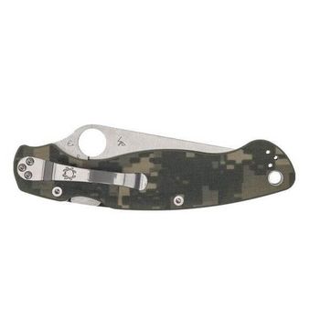 C36GPCMO2 Spyderco Military 2 G10 camo folding knife