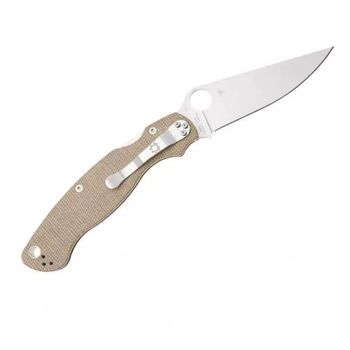 C36MPCW2 Spyderco Military 2 micarta folding knife