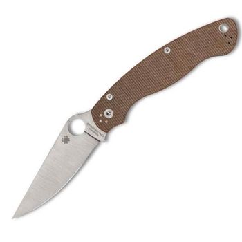 C36MPCW2 Spyderco Military 2 micarta folding knife