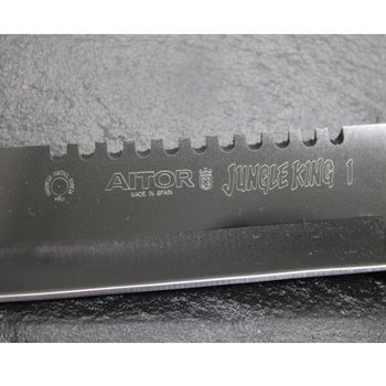16016 Aitor Jungle King I black survival knife