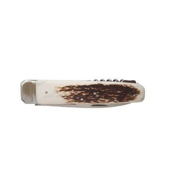 DC1983CER Douris Chastel ‘Hallali Chasse’ 3-piece deer pocket knife