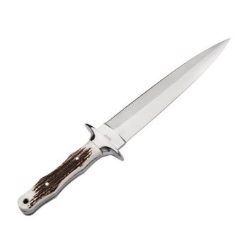 02BA5918HX Boker Arbolito Colmillo HX Stag fixed knife