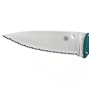 FB31SBL2K390 Spyderco ‘ENUFF 2’ fixed serrated knife