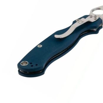 C81GPCBL2 Spyderco Para Military 2 pocket knife blue