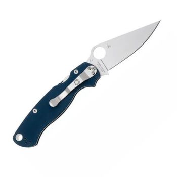C81GPCBL2 Spyderco Para Military 2 pocket knife blue