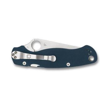 C81GPCBL2 Spyderco Para Military 2 pocket knife blue