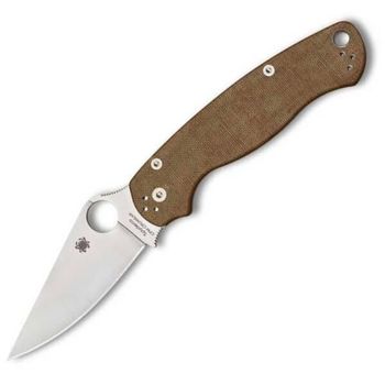 SPY C81MPCW2 Klappmesser Spyderco Para Miltary 2 micarta
