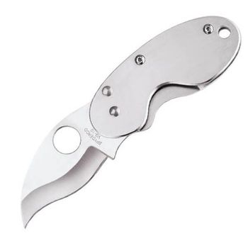 C29P Spyderco Cricket folding knife, all stainless steel