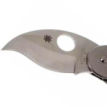 C29P Spyderco Cricket folding knife, all stainless steel