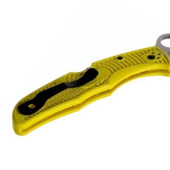 C91PYL2 Klappmesser Spyderco Pacific Salt 2 gelb