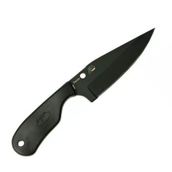 FB48PBBK Spyderco Subway Bowie fixed neck knife