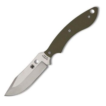 FB49GPOD Spyderco Stok Bowie fixed knife