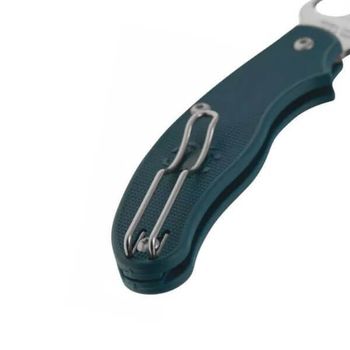 C94PCBL Spyderco UK Penknife FRN folding knife cobalt blue