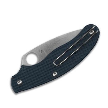 C94PDBL Spyderco UK Penknife FRN folding knife night blue