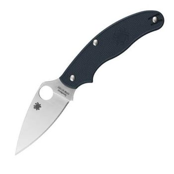 C94PDBL Spyderco UK Penknife FRN folding knife night blue