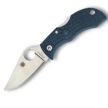 MFPK390 Spyderco ManBug folding knife blue