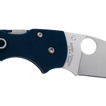 C230GPCBL Couteau pliant Spyderco "LIL' NATIVE" native bleu