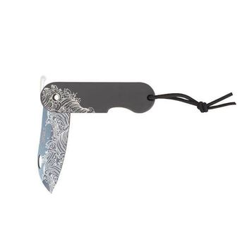 SK.GV Couteau pliant Skult gris la vague