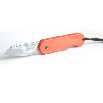 SK.OS Orange Skult Folding Surfing Knife