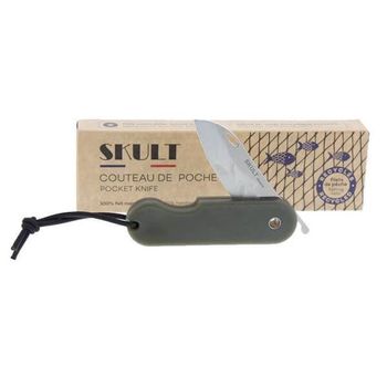 SK.V3G Skult Green 3 Graces folding knife