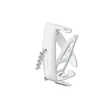 SZCH05WM couteau suisse Swiza Le Chasseral Allmatt blanc
