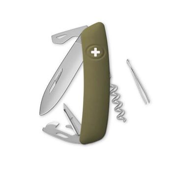 ZD03OLM Swiss Army Knife Swiza Allmatt green