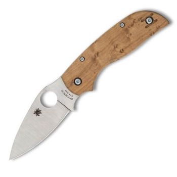 C152NLWDP Spyderco ‘CHAPARRAL’ folding knife Slipit Maple