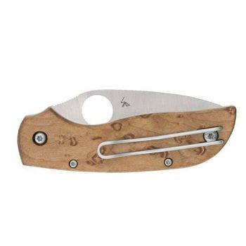 C152NLWDP Spyderco ‘CHAPARRAL’ folding knife Slipit Maple