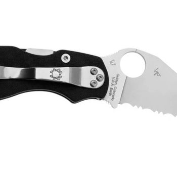 C36GS2 Couteau pliant cranté Spyderco Military 2