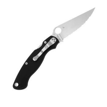 C36GS2 Couteau pliant cranté Spyderco Military 2