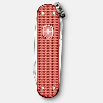 0.6221.L25 Victorinox Swiss Pocket Knife Classic SD Alox Stone Red limited edition 2025