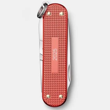 0.6221.L25 Victorinox Swiss Pocket Knife Classic SD Alox Stone Red limited edition 2025