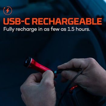 NEB.0010.BLU.G NEBO Luxtreme Nano blue rechargeable torch